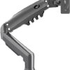 ELG F80N - Suporte Ergonômico Articulado de Mesa com Pistão a Gás, Design Compacto e Retrátil para Monitores de 17'' a 35'', Preto - Image 5