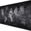Mouse Pad Gamer Extra Grande 700x350x3mm Bordas Costuradas e Base Antiderrapante Exbom MP7035C Mapa Mundi - Image 3