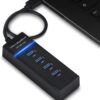 Expansor Hub Usb 3.0 4 Portas Com Led Super Rápido 5.0 Gbps - Image 6